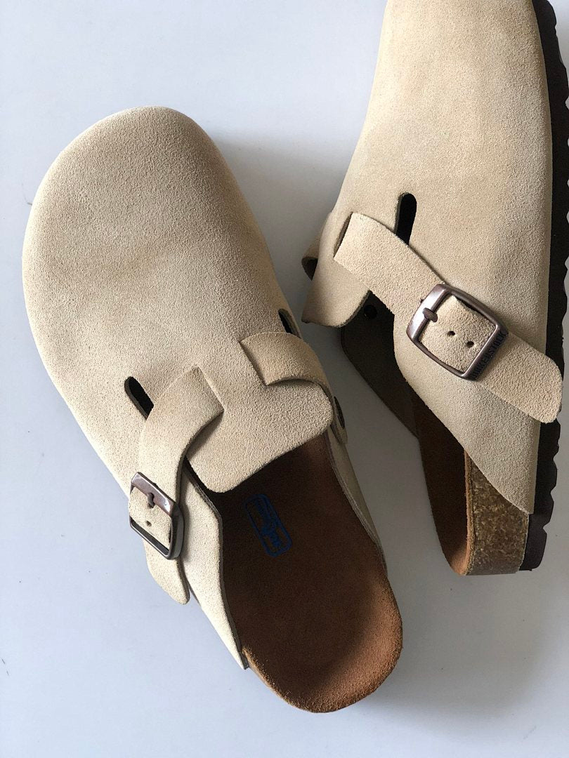 Birkenstock Boston Soft Footbed Suede
