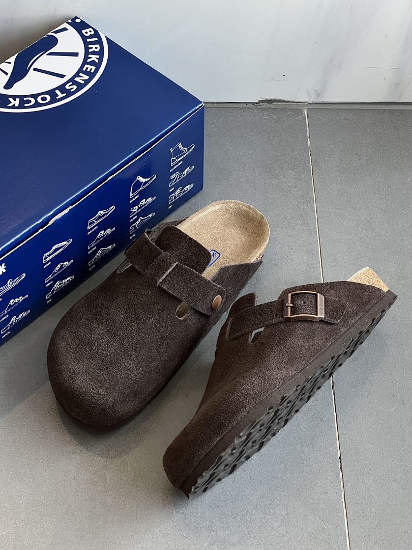 Birkenstock Boston Soft Footbed Suede