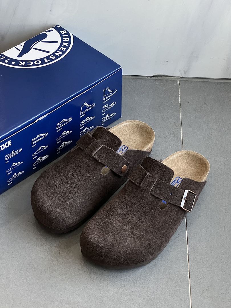 Birkenstock Boston Soft Footbed Suede