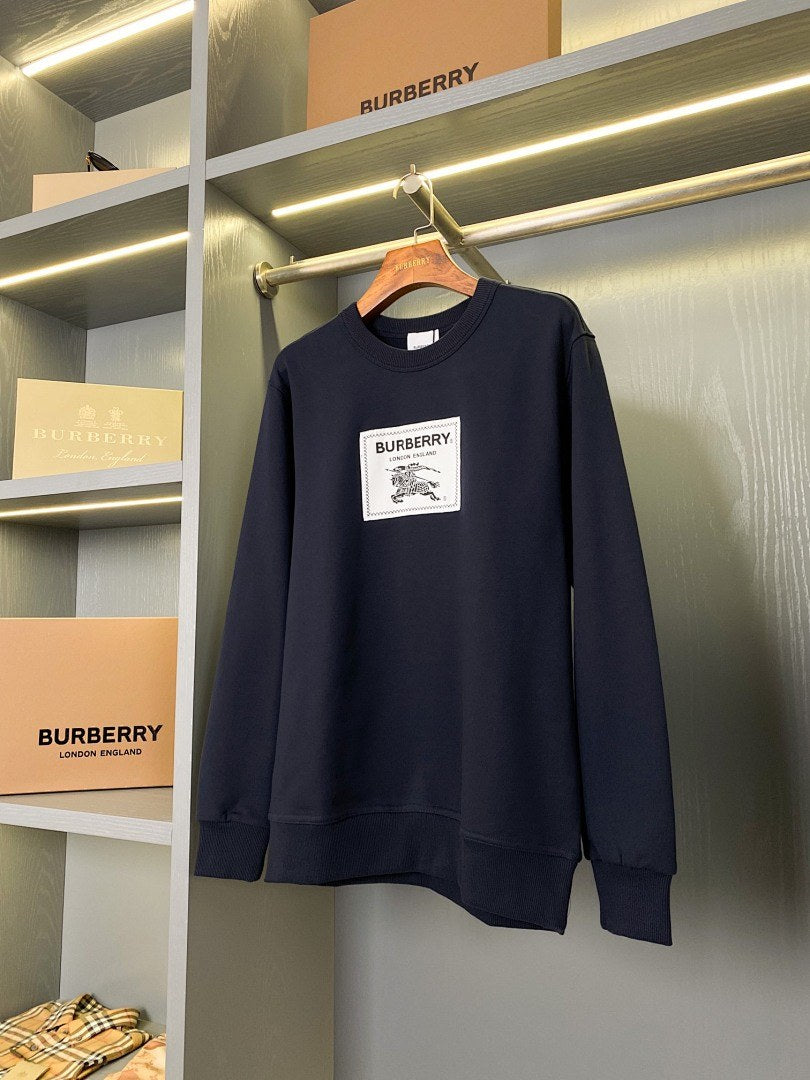 Burberry Label Patch Sweatshirt