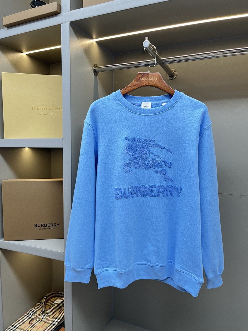 Burberry Embossed Logo Sweatshirt