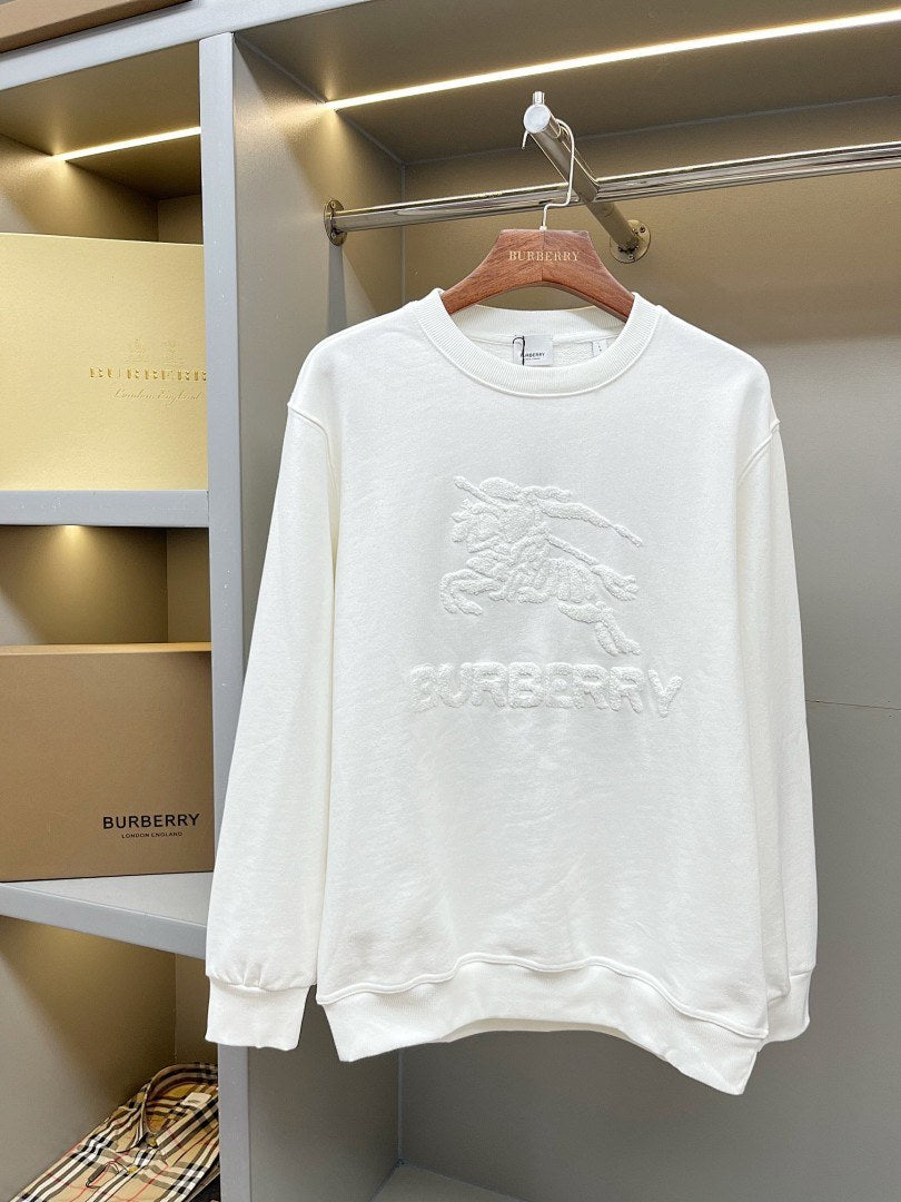 Burberry Embossed Logo Sweatshirt