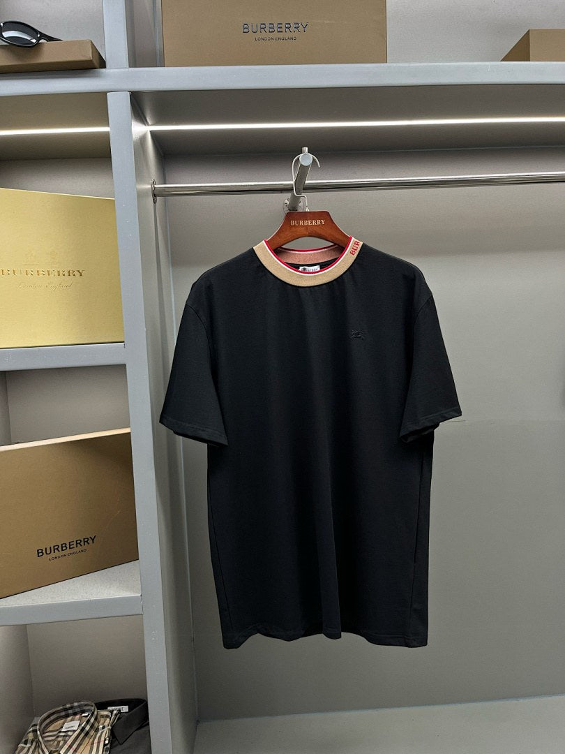 Burberry Stripe Collar Tee