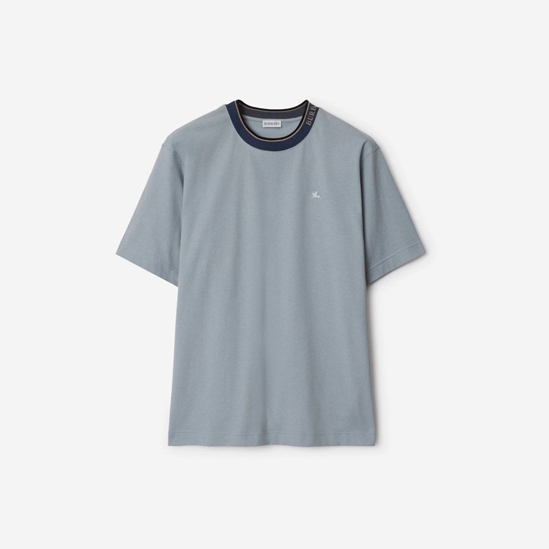 Burberry Stripe Collar Tee