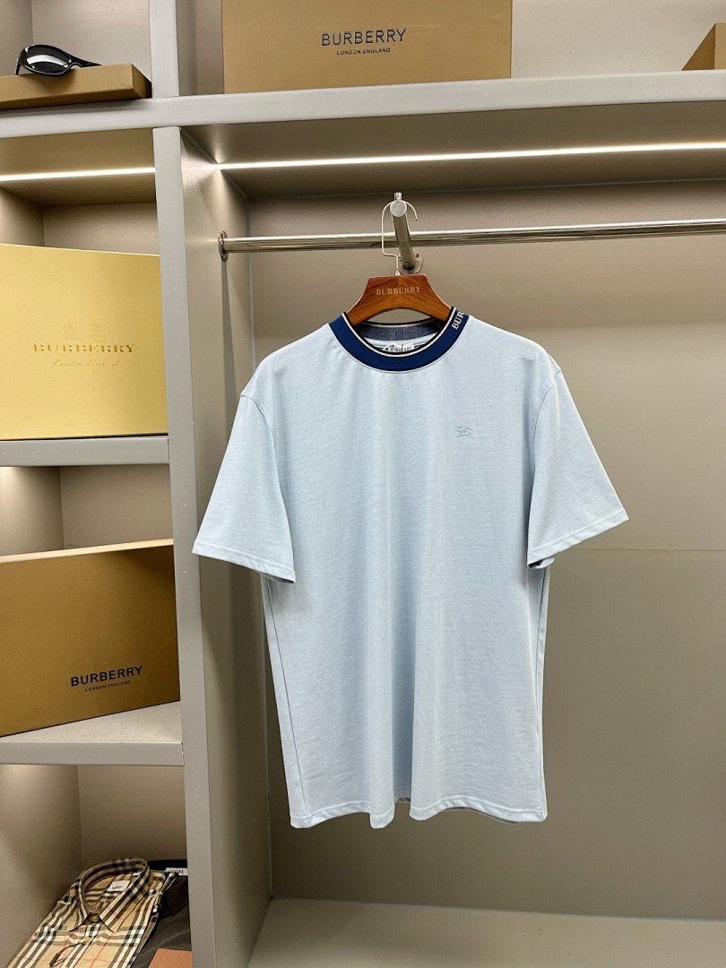 Burberry Stripe Collar Tee