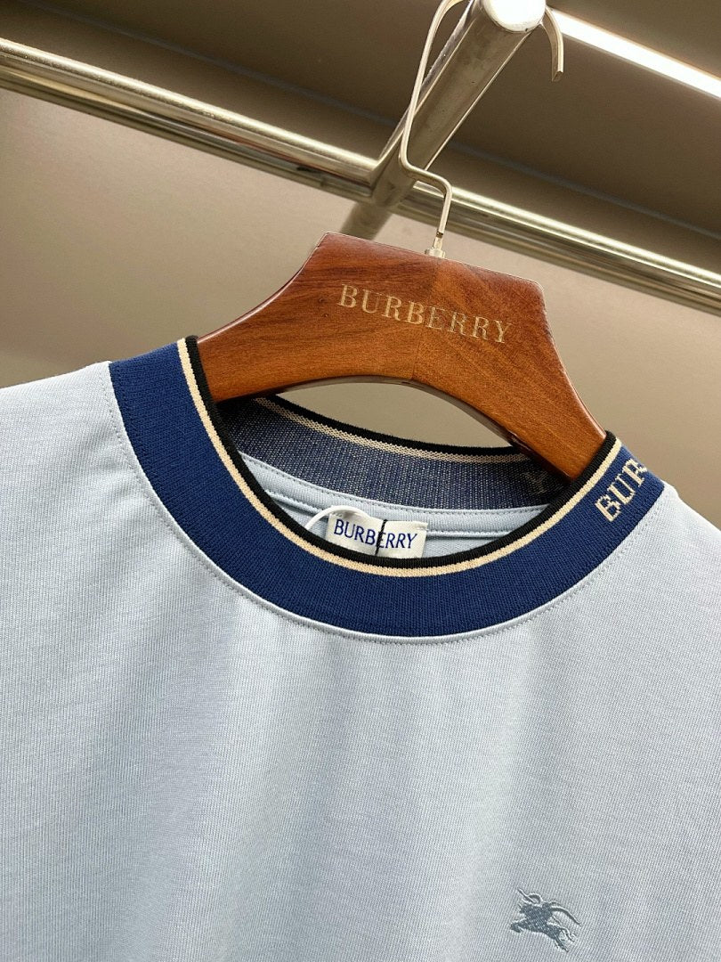 Burberry Stripe Collar Tee