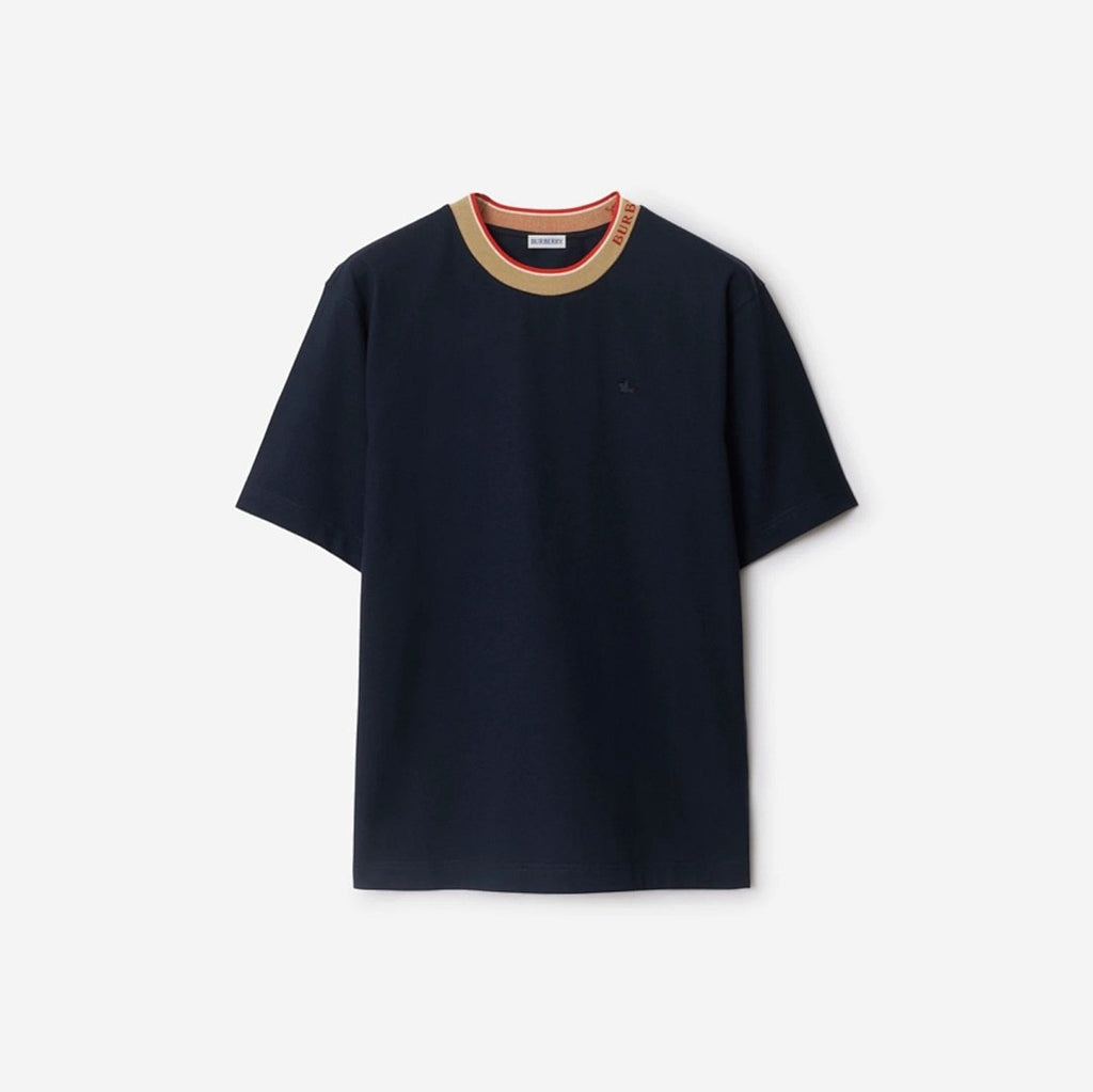 Burberry Stripe Collar Tee