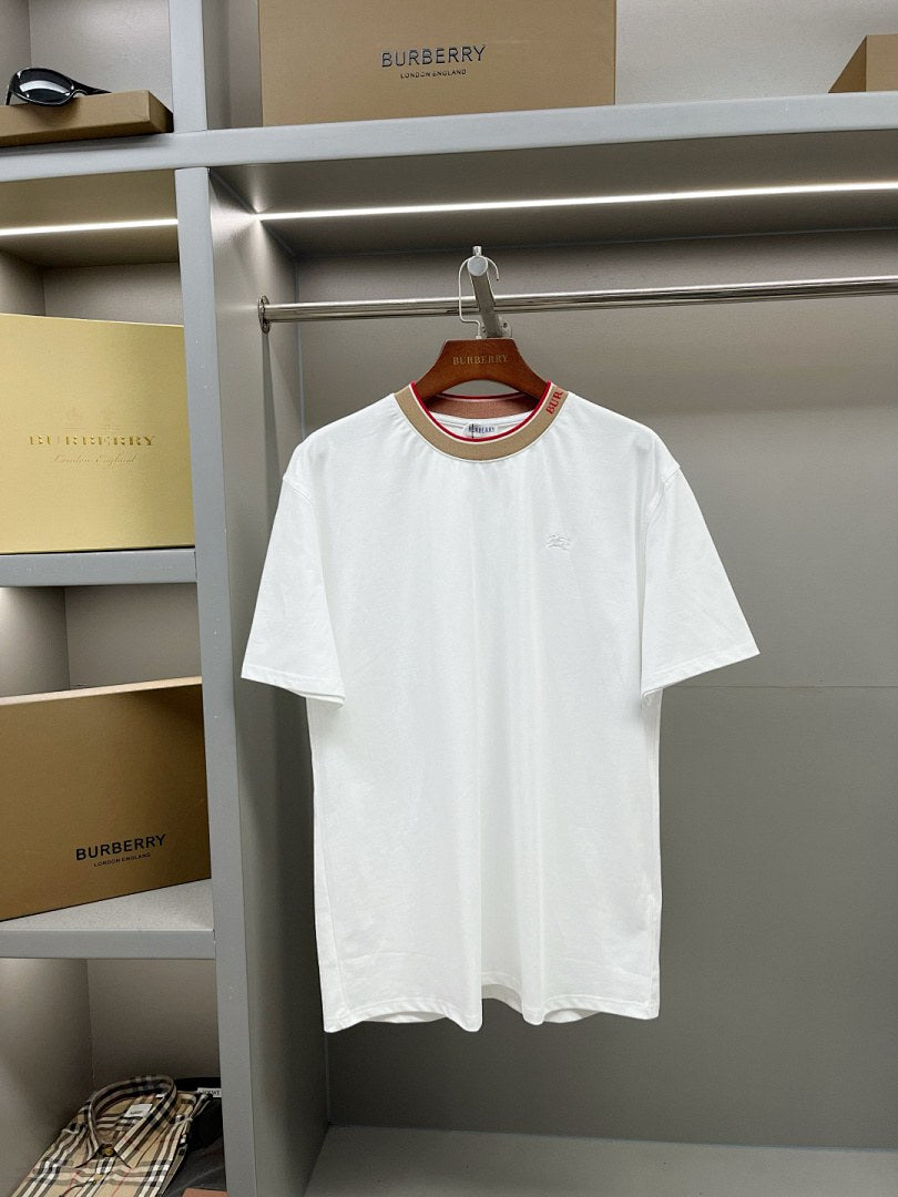 Burberry Stripe Collar Tee