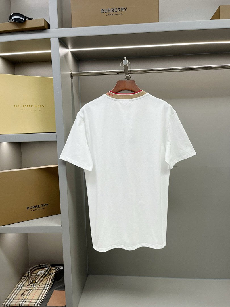 Burberry Stripe Collar Tee