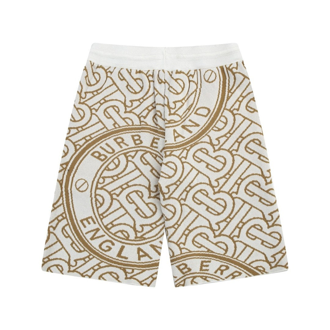 Burberry Monogram Knit Shorts