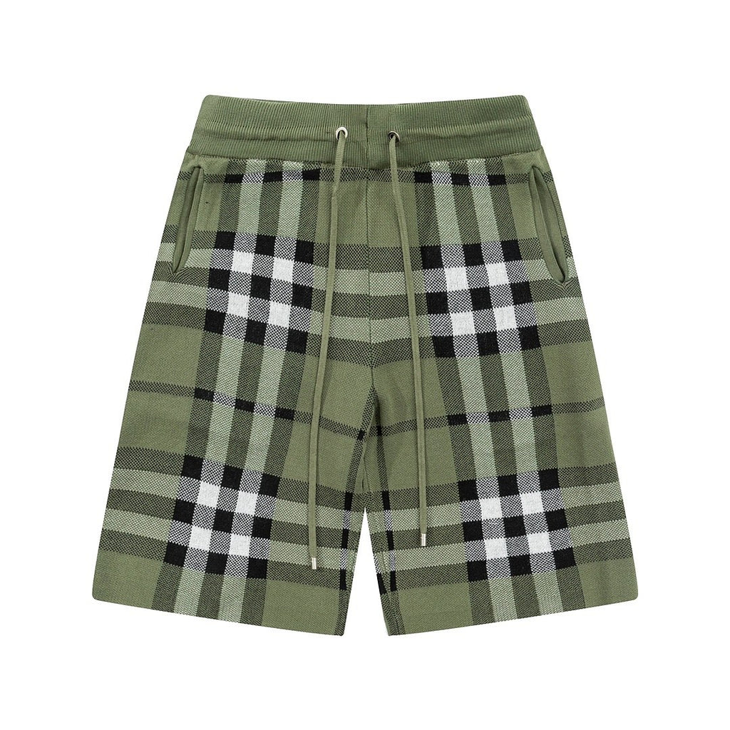 Burberry Check Knit Shorts