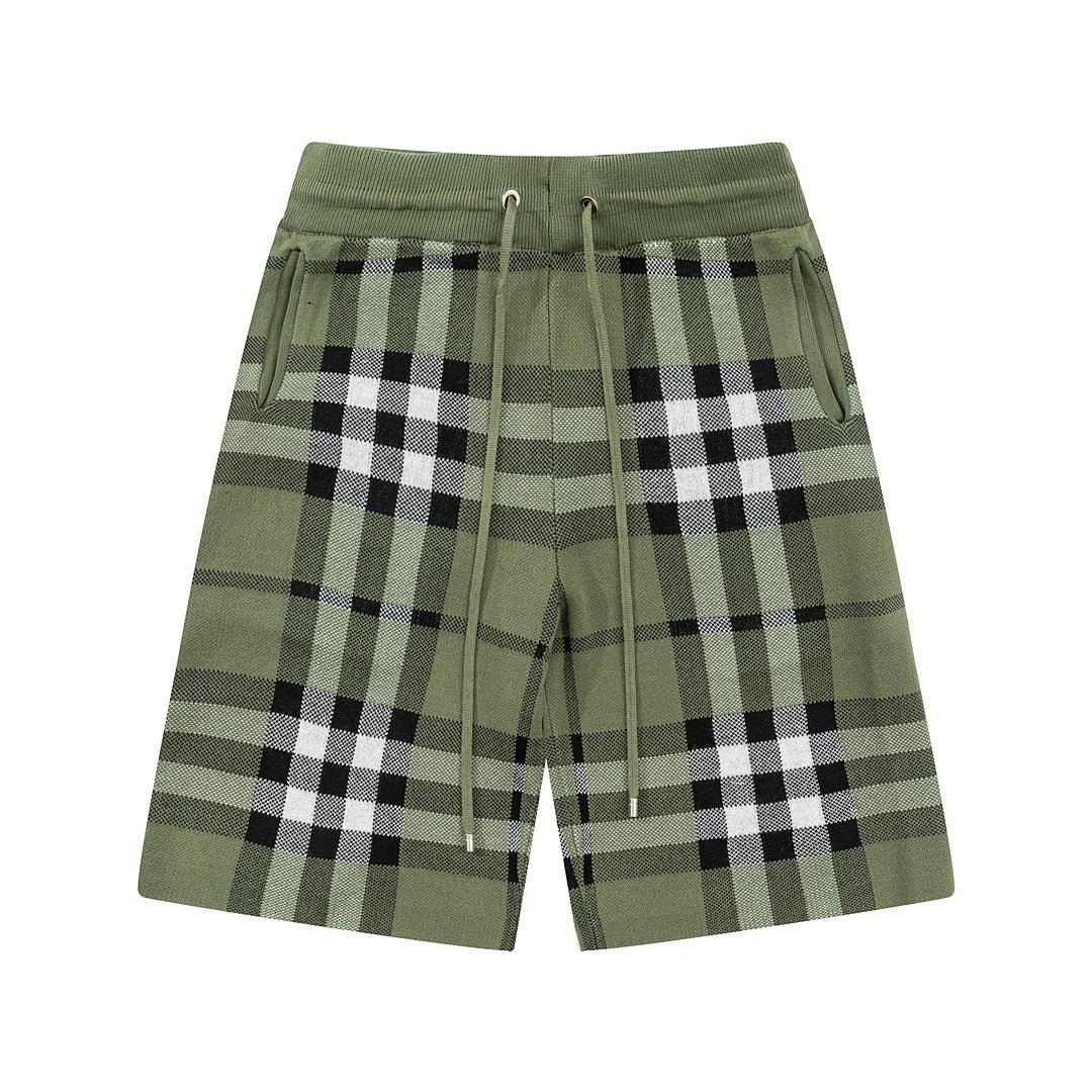 Burberry Check Knit Shorts