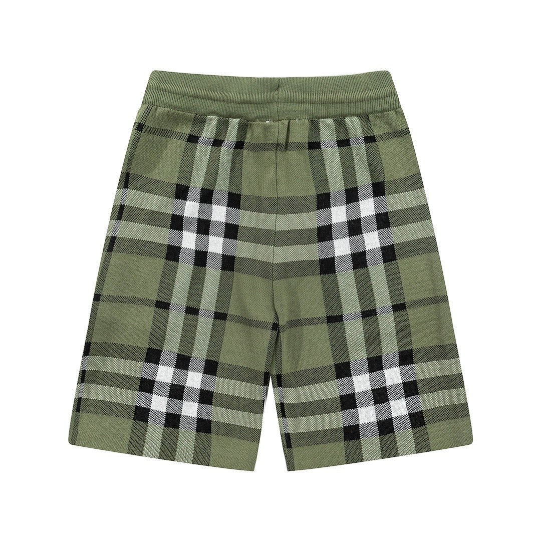Burberry Check Knit Shorts