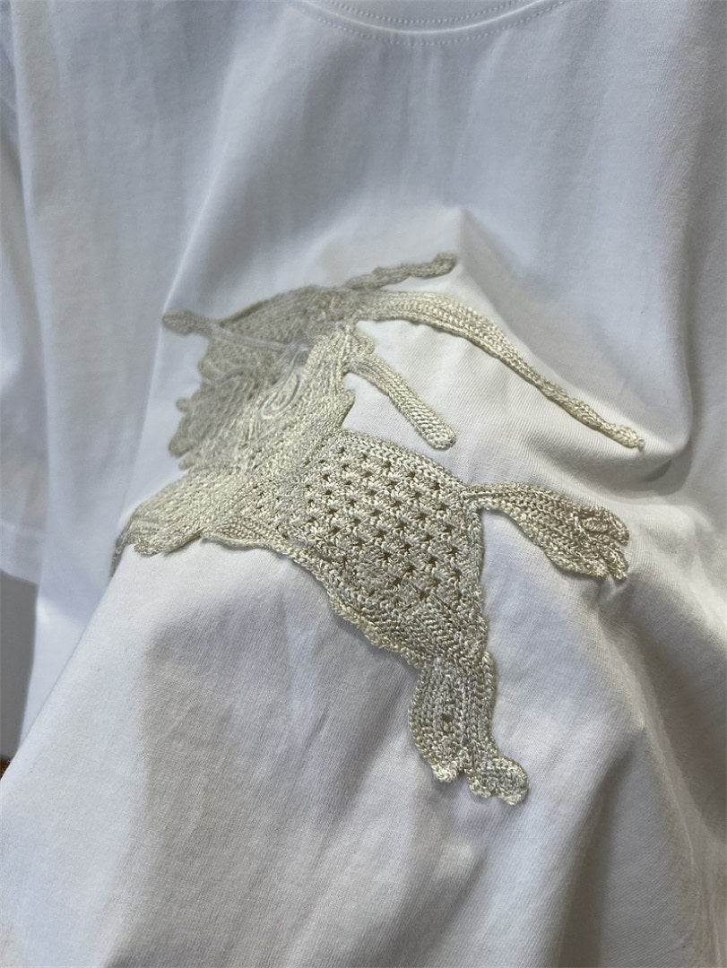 Burberry Embroidered Knight Tee