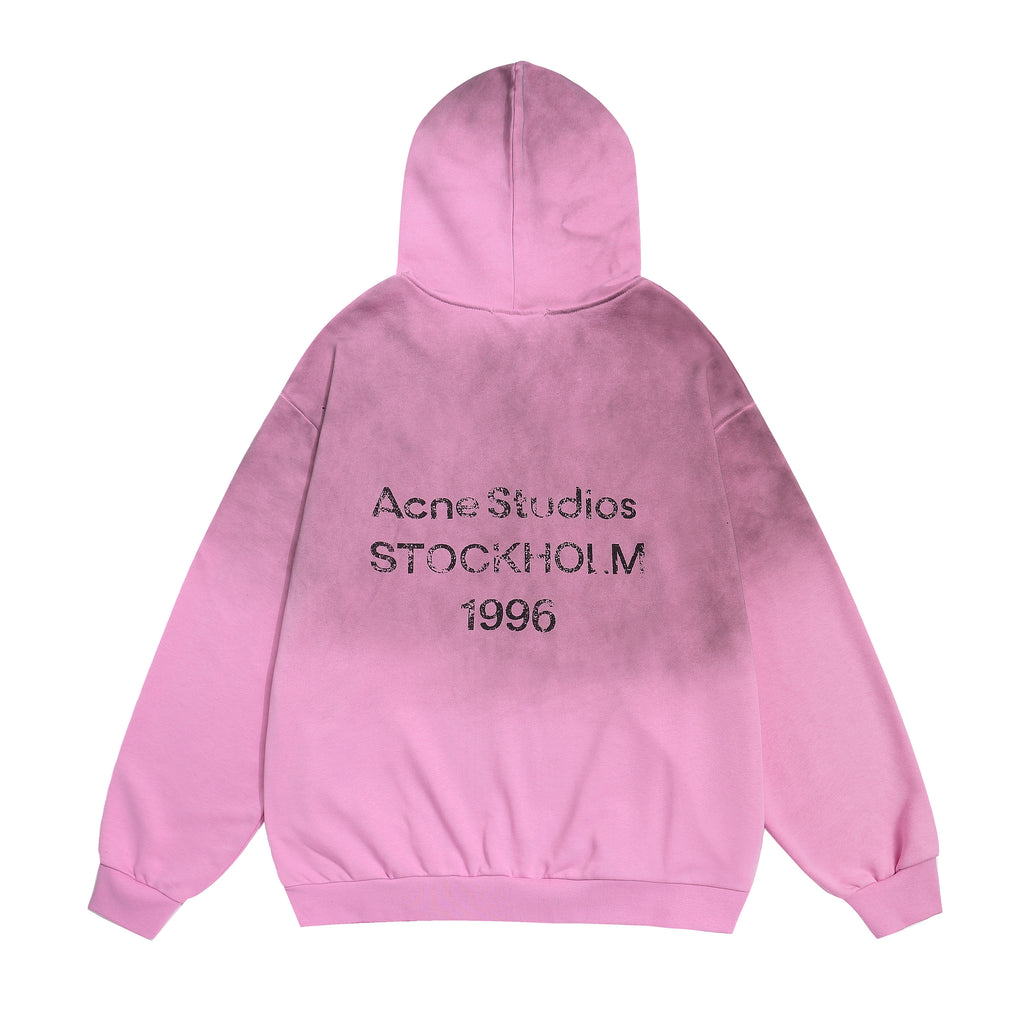 Acne Studios Hoodie - ורוד דהוי
