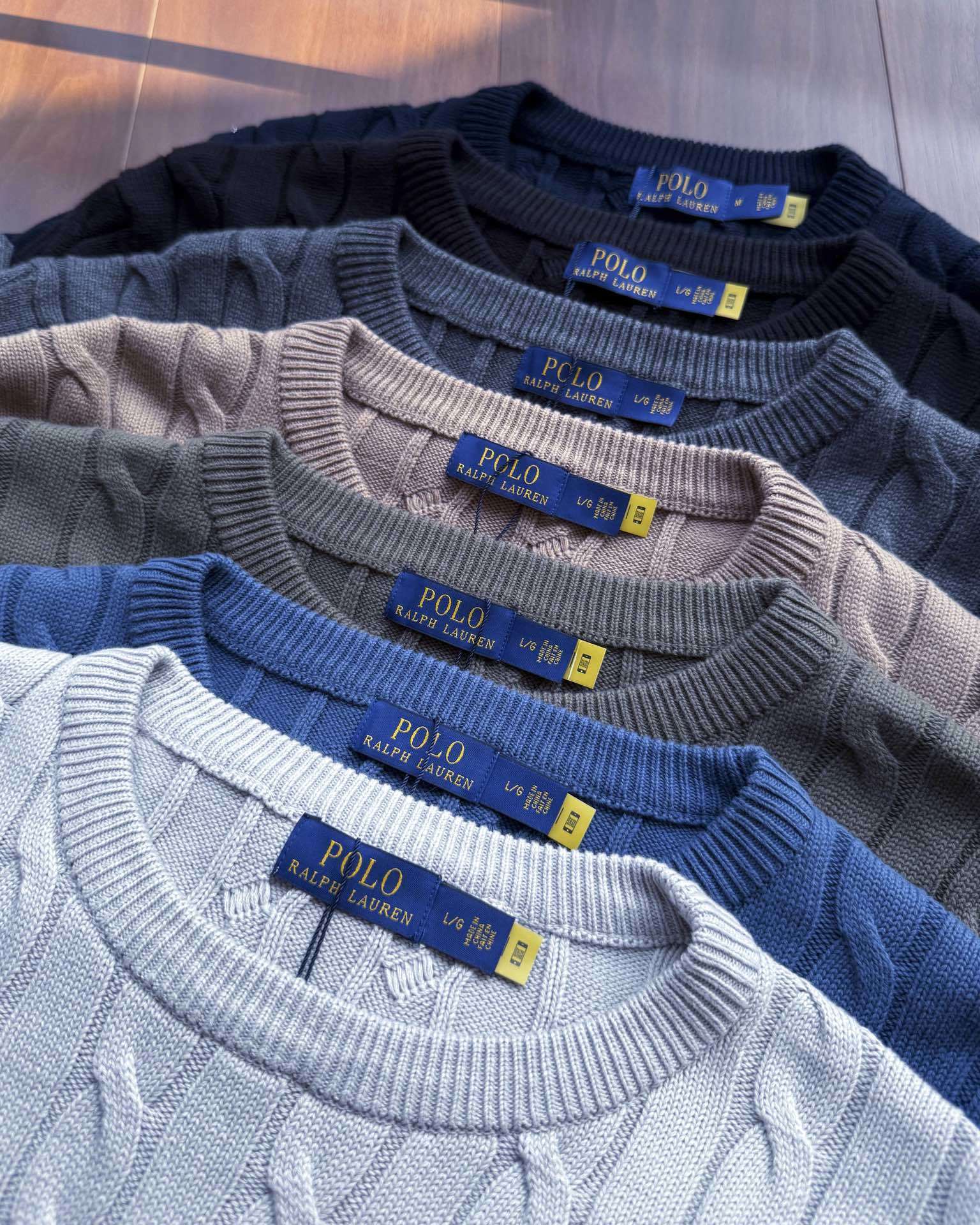 polo ralph lauren Lattice - כחול בהיר