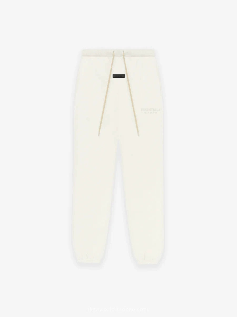 Essentials pants - שמנת