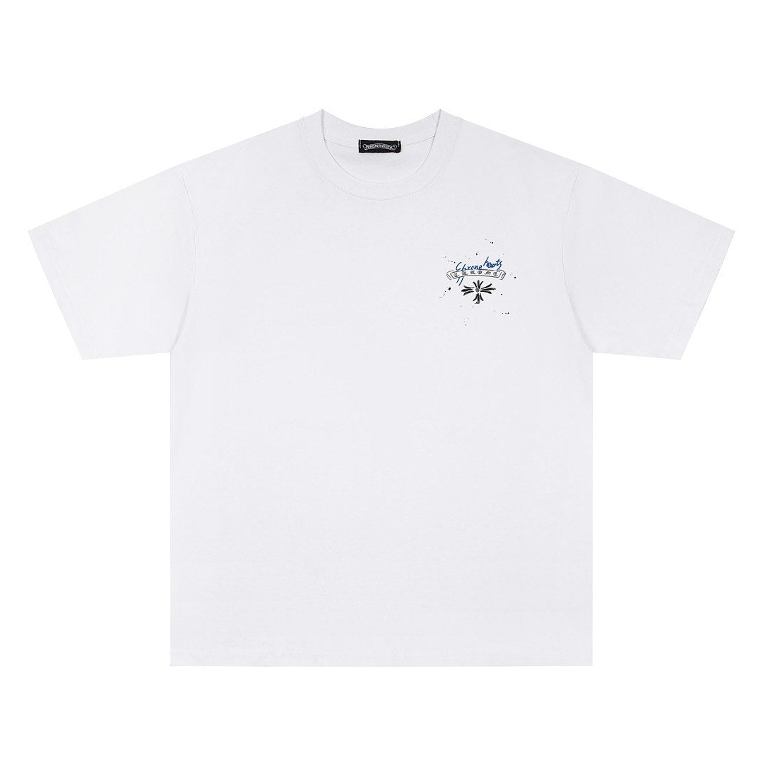 Chrome Hearts Splatter Horseshoe Tee