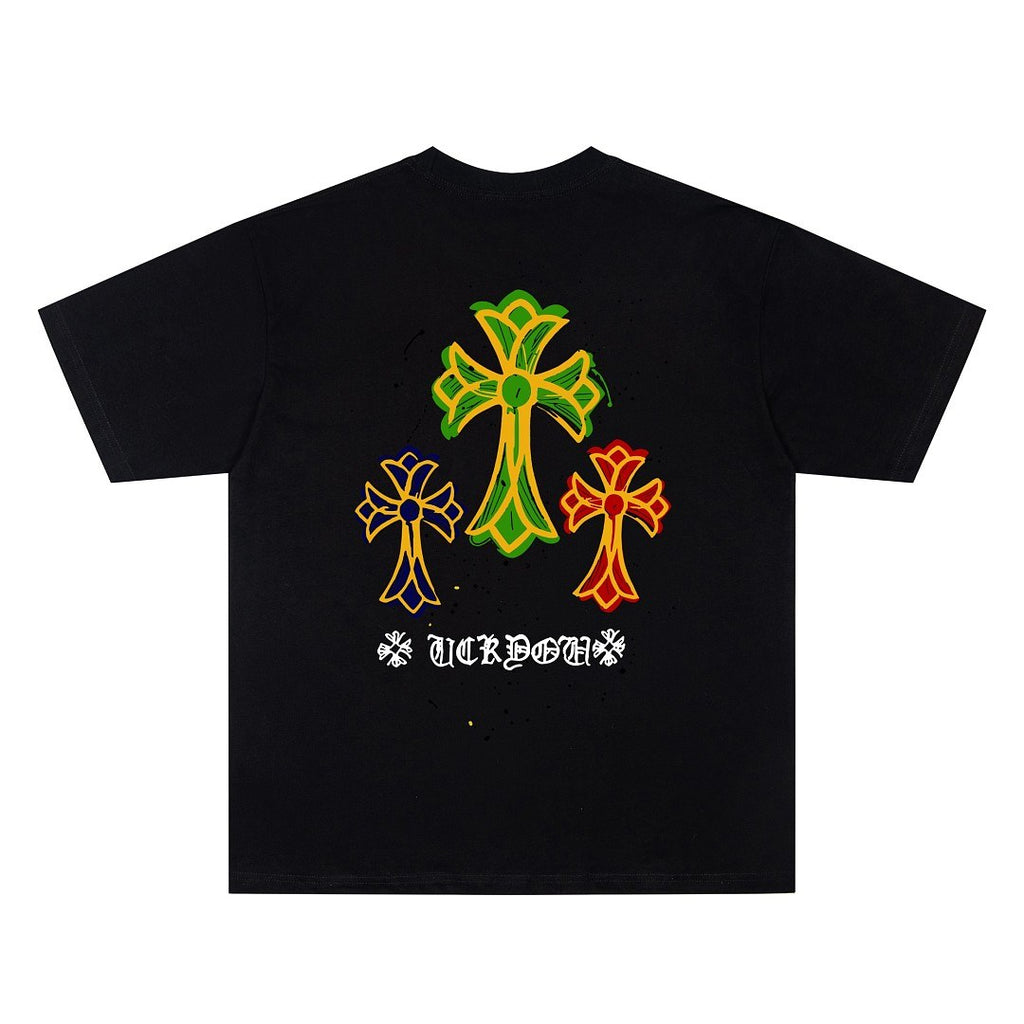 Chrome Hearts Multicolor Cross Tee