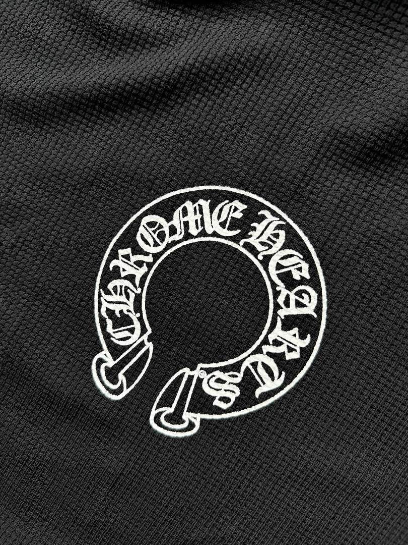 Chrome Hearts Waffle Horseshoe Long Sleeve Tee