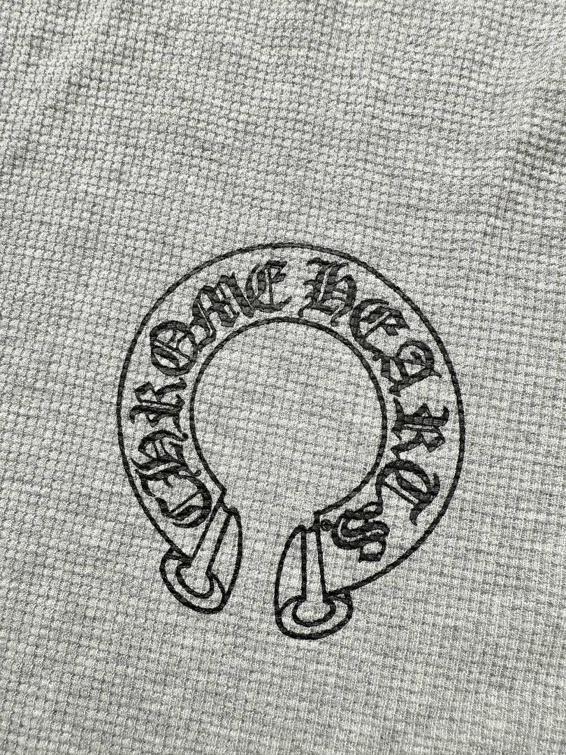 Chrome Hearts Waffle Horseshoe Long Sleeve Tee