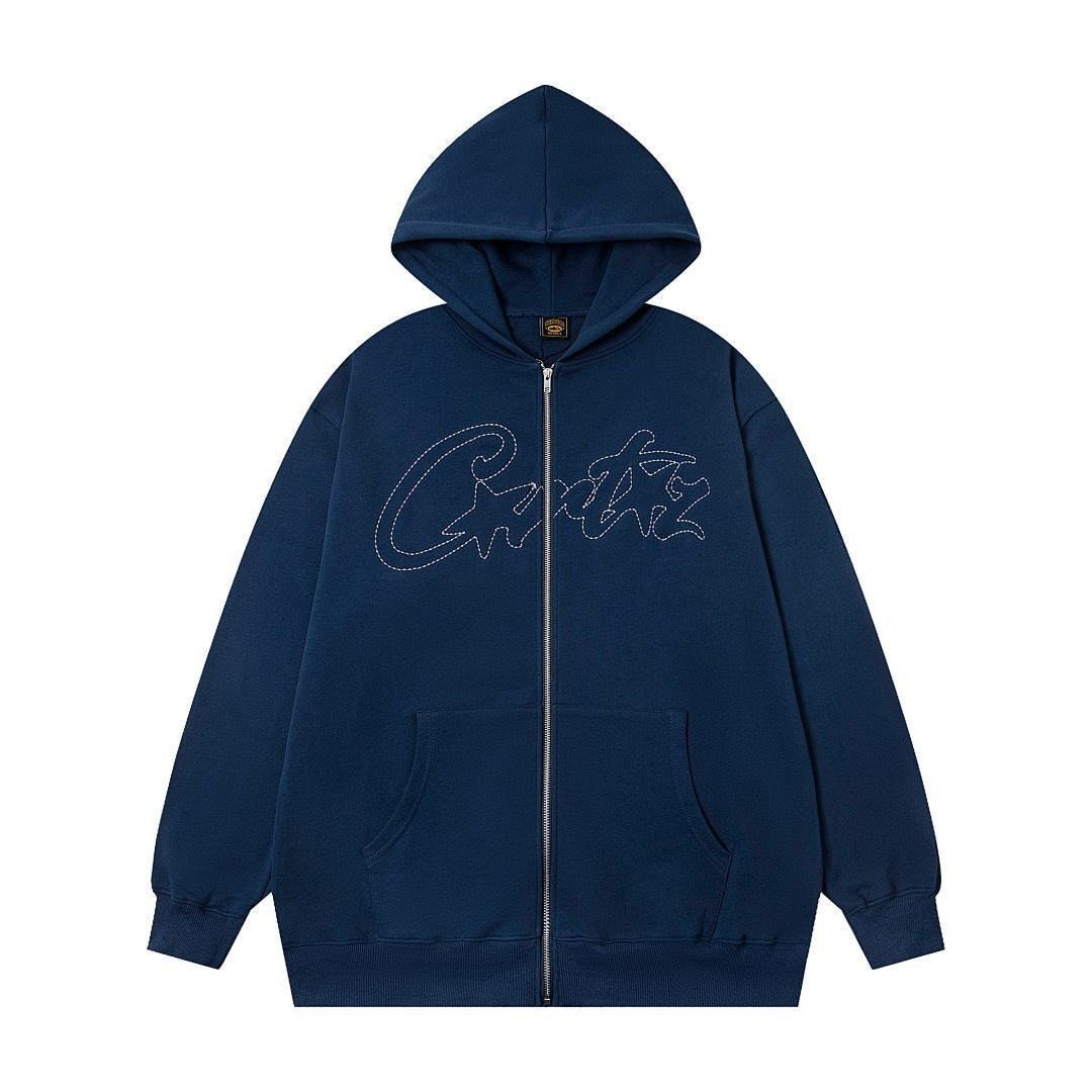Corteiz Tonal Allstarz Zip Hoodie