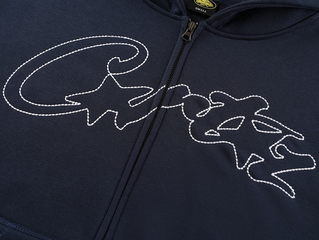 Corteiz Stitched Allstarz Zip Hoodie