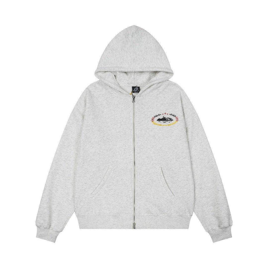 Corteiz Regne Sur Le Monde Zip Hoodie
