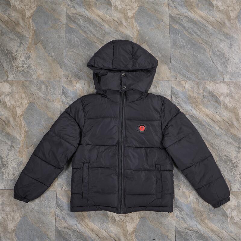 Trapstar coat - black\red