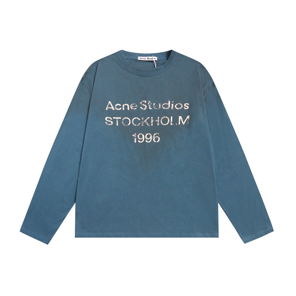 Acne Studios long shirt - תכלת דהוי