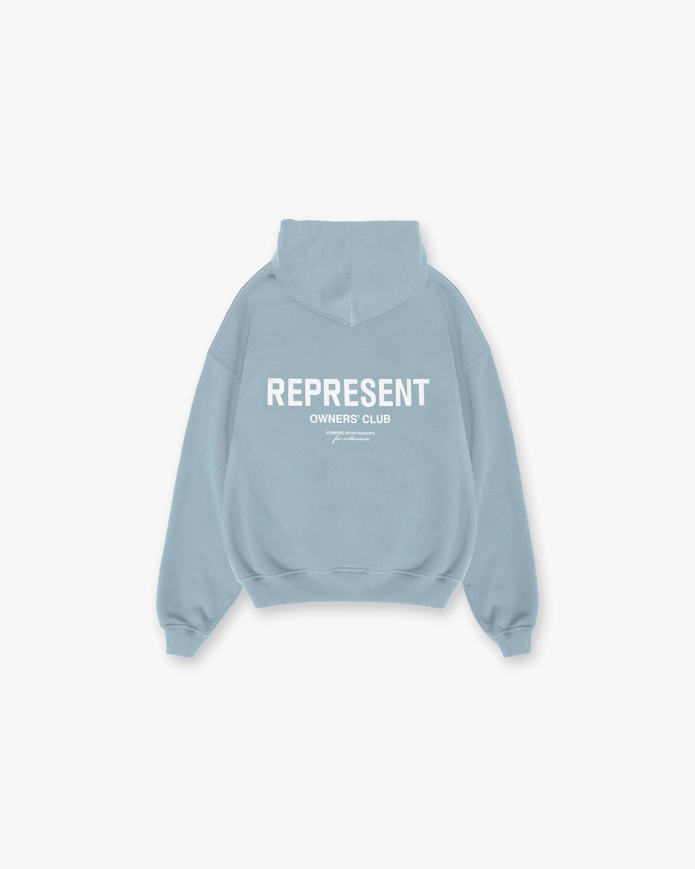 Represent hoodie - תכלת