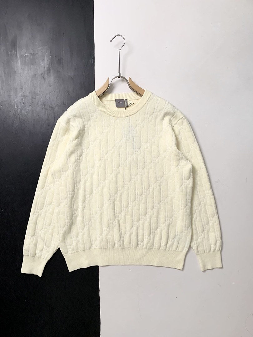 Dior Oblique Jacquard Knit Sweater