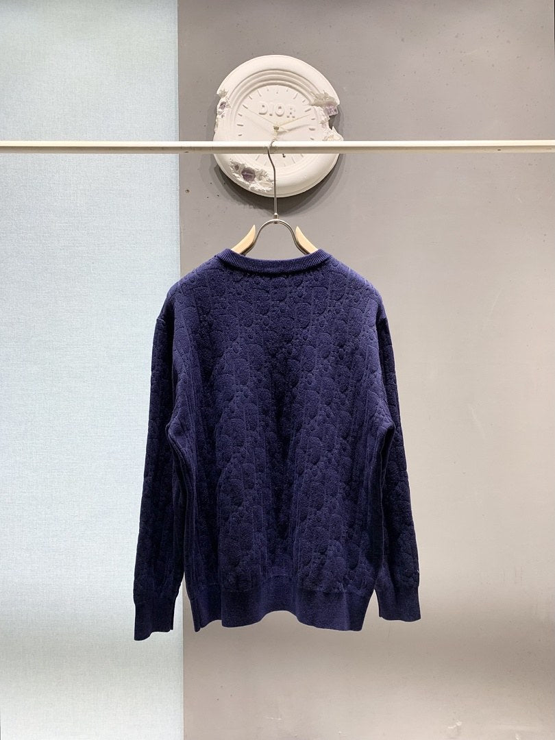 Dior Oblique Jacquard Knit Sweater
