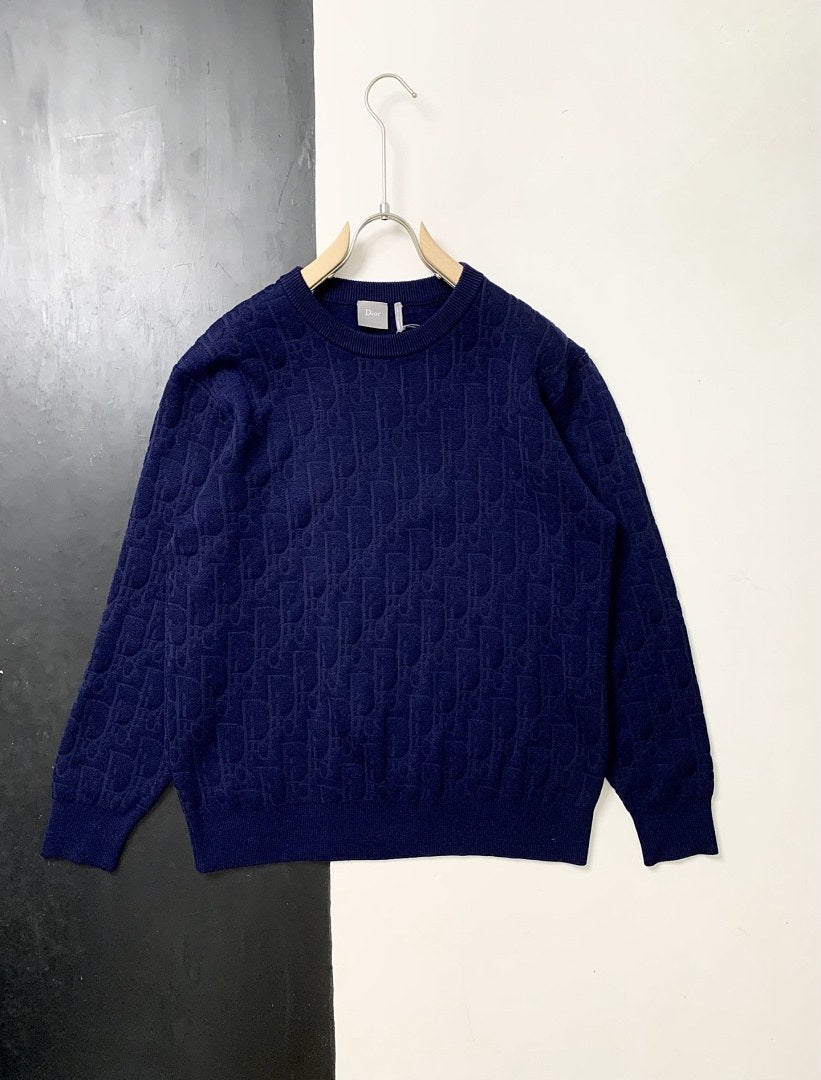 Dior Oblique Jacquard Knit Sweater