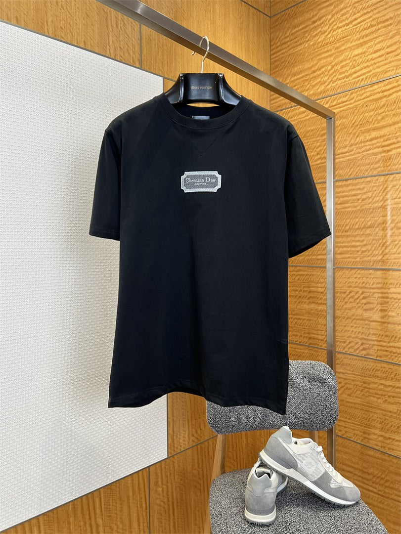 Dior Plaque Logo Tee