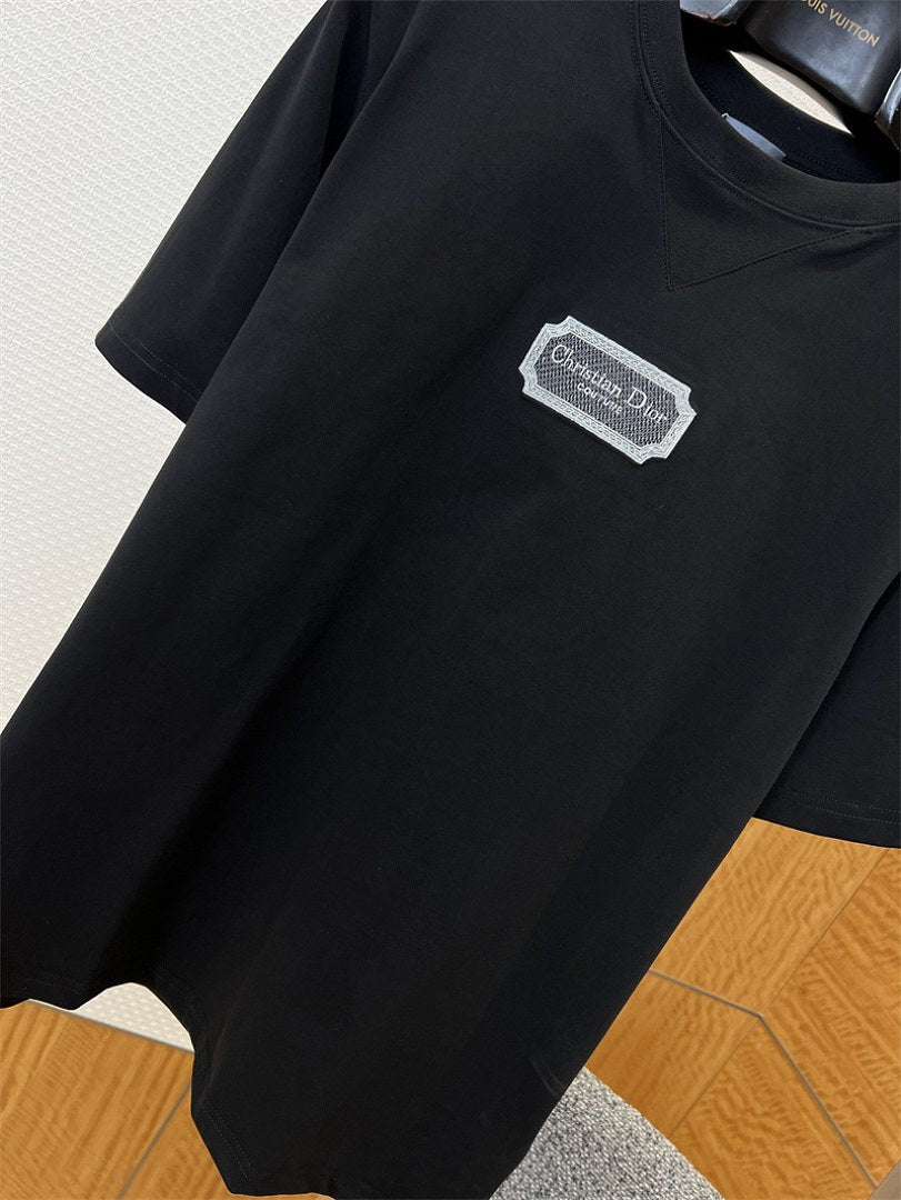 Dior Plaque Logo Tee