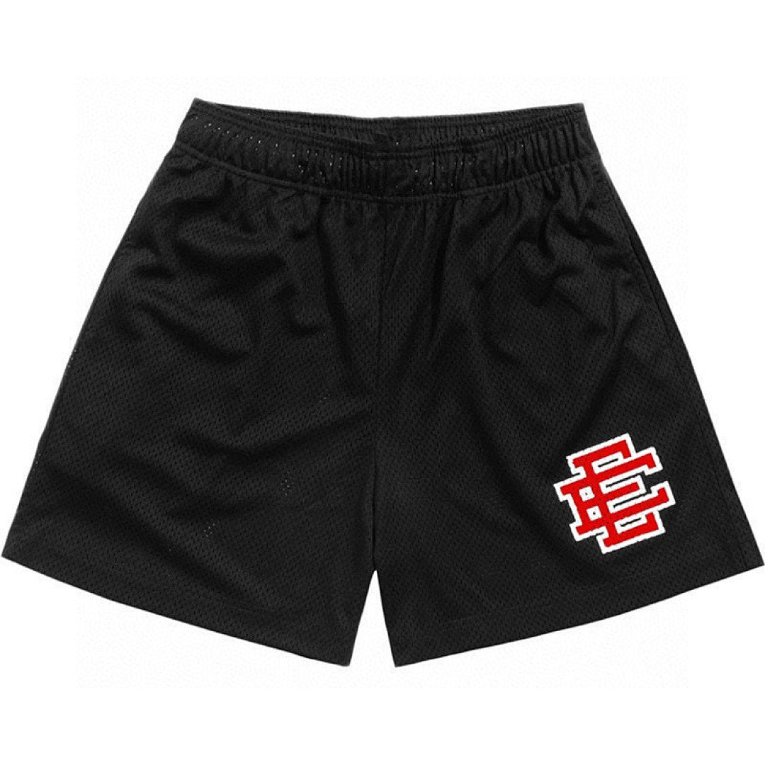 Eric Emanuel EE Outline Logo Mesh Shorts
