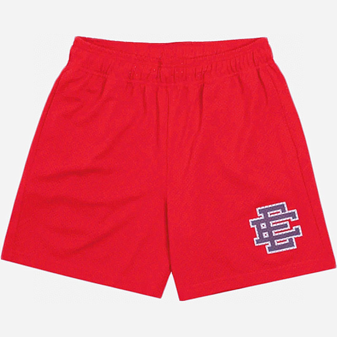 Eric Emanuel EE Outline Logo Mesh Shorts