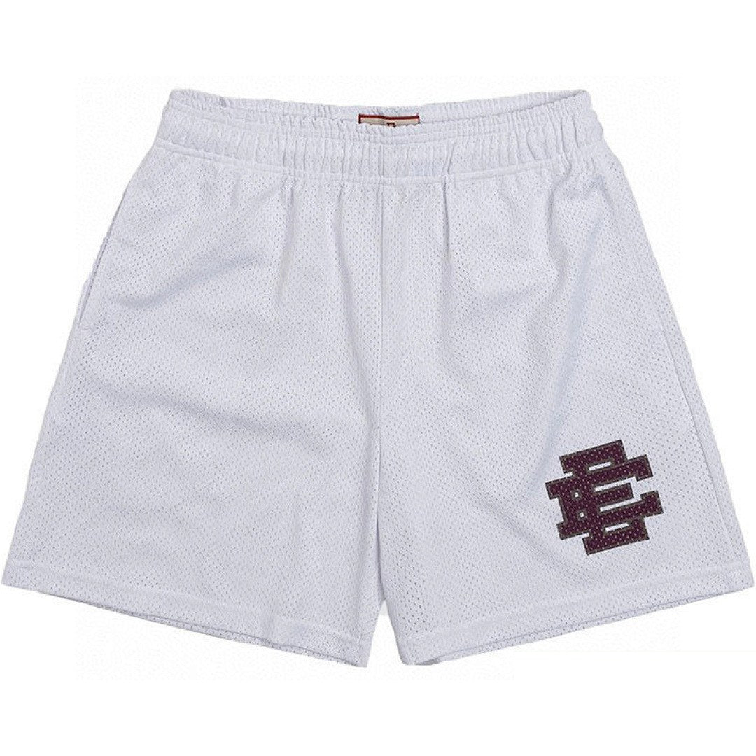 Eric Emanuel EE Outline Logo Mesh Shorts