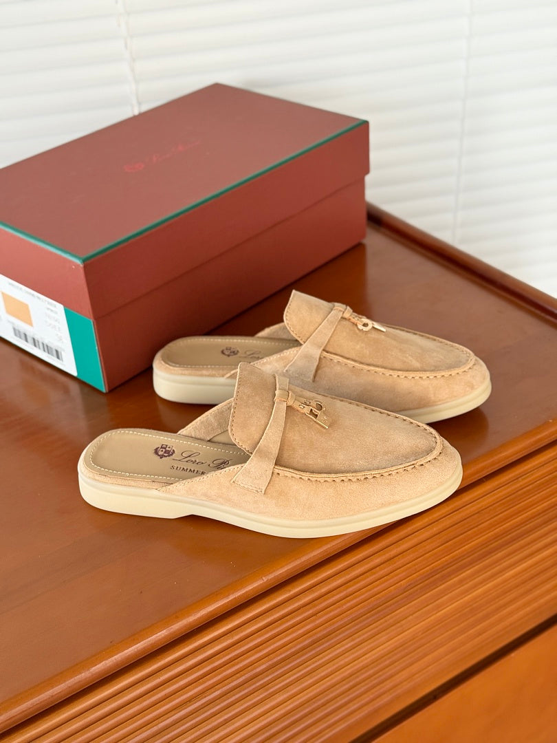 Loro Piana Suede Mule