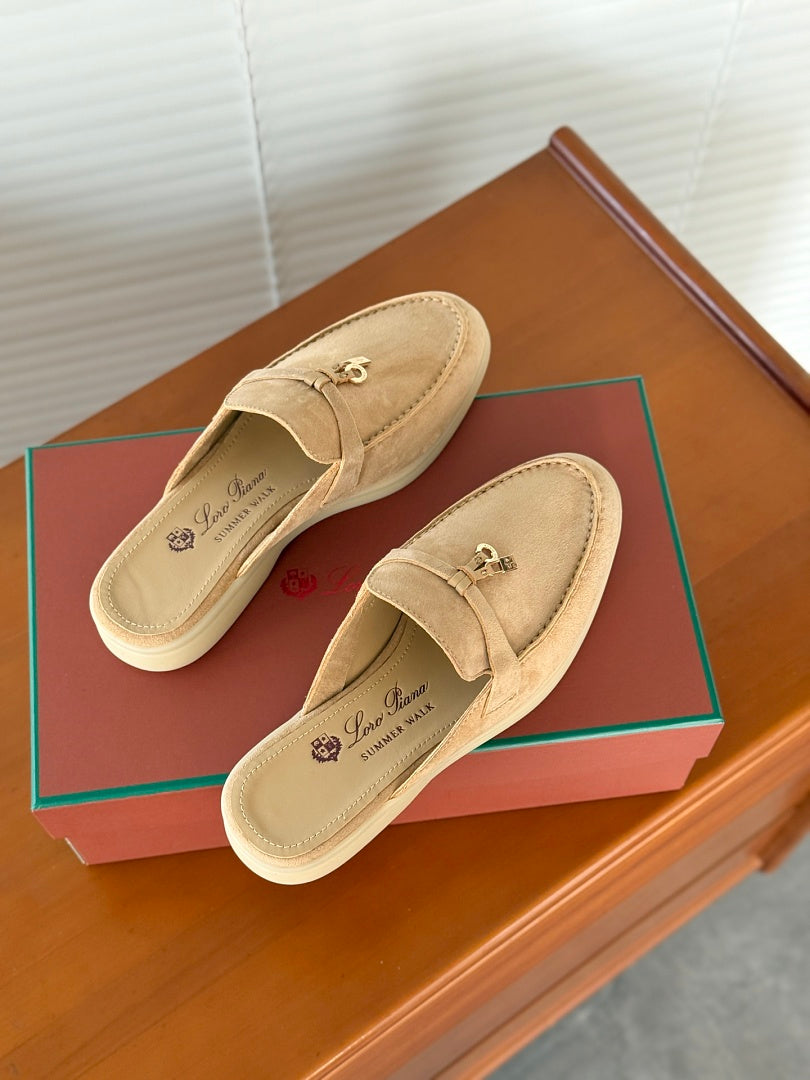 Loro Piana Suede Mule