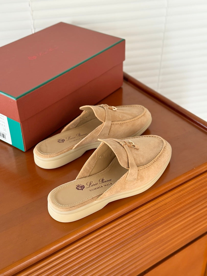 Loro Piana Suede Mule