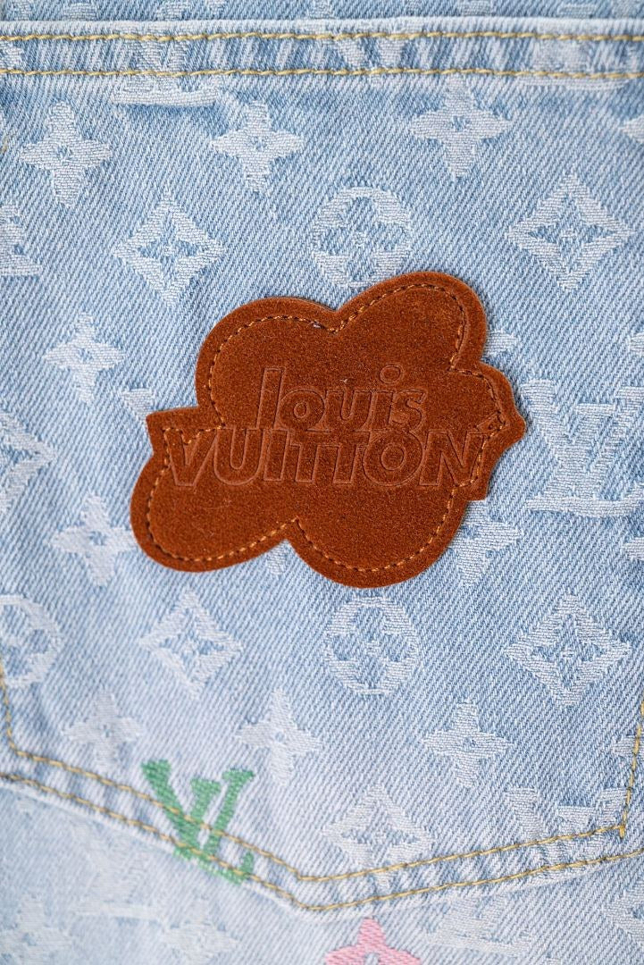 Louis Vuitton Monogram Denim Jeans
