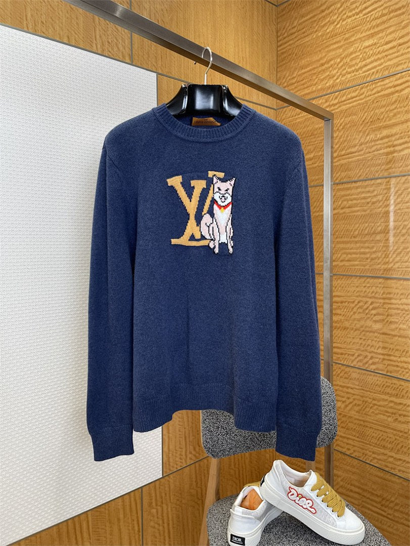 Louis Vuitton Cat Knit Sweater