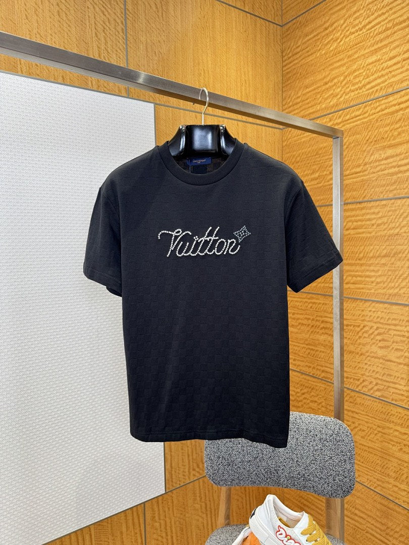Louis Vuitton Rhinestone Signature Tee
