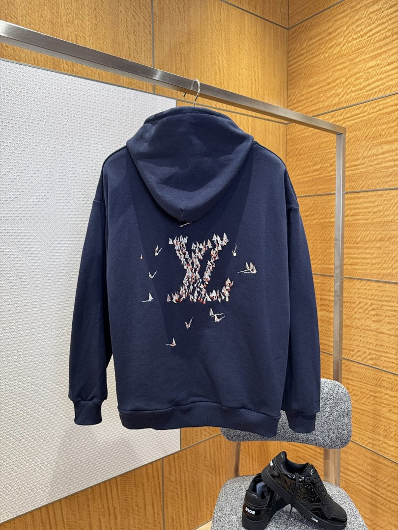 Louis Vuitton Origami Birds Hoodie