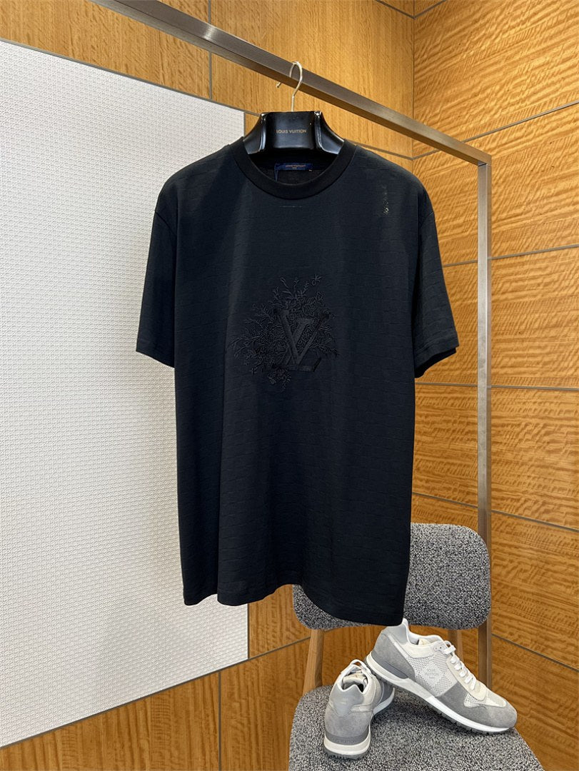 Louis Vuitton Tonal Embroidered Tee