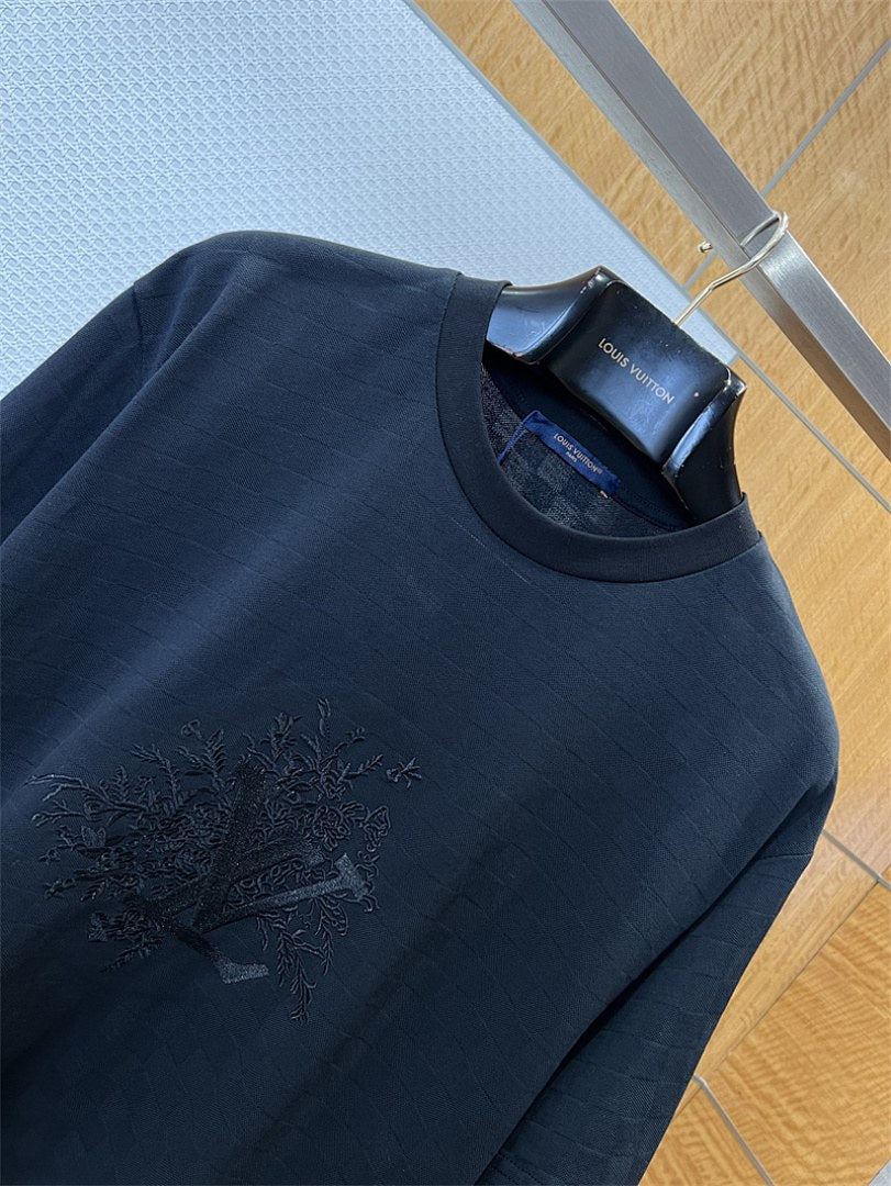 Louis Vuitton Tonal Embroidered Tee