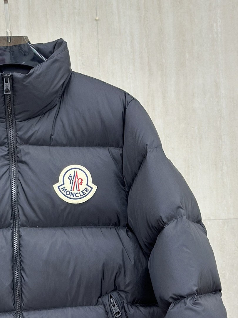 Moncler Logo Patch Down Jacket