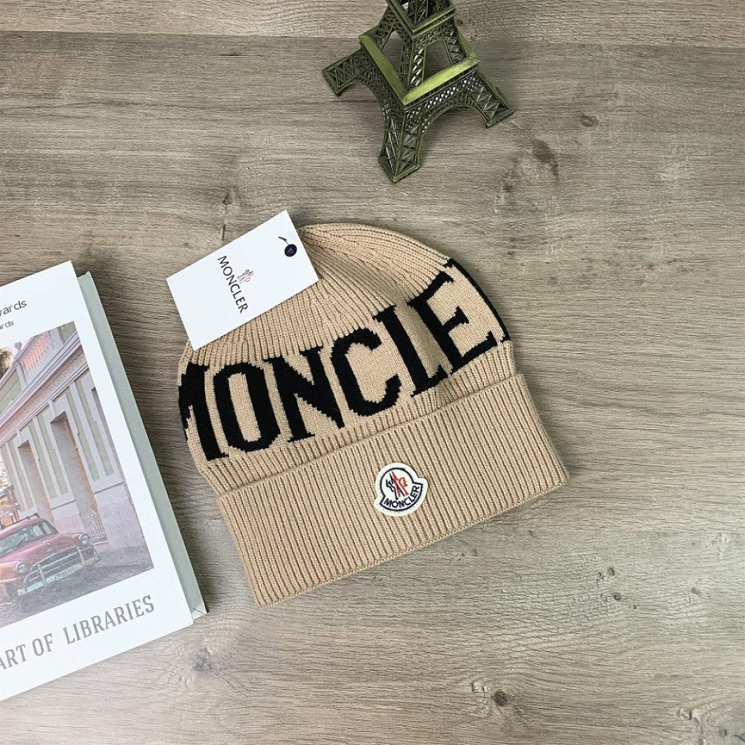 Moncler Logo Beanie